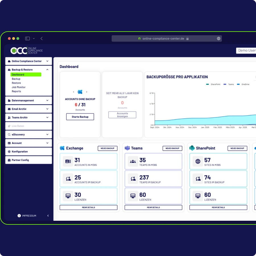Screenshot  Backup & Restore